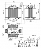 Трансформатор ТМ-СЭЩ-1250/10-11 УХЛ1 10.0/0.40 Y/Yн-0
